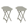 Gray Set of 2 Tray Tables A67992