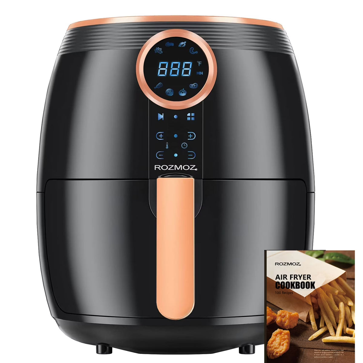 5.2-Qt 8 in 1 Digital Touchscreen Air Fryer J24739