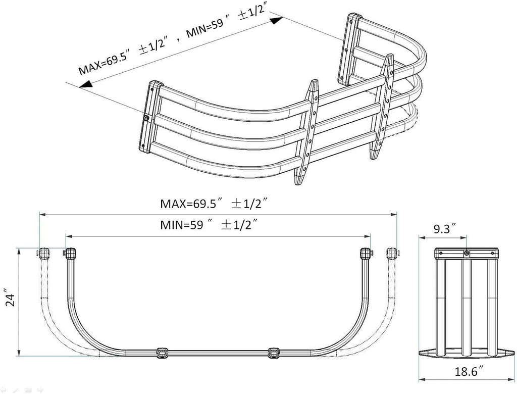 Truck Bed Extender for Pickup Truck I226