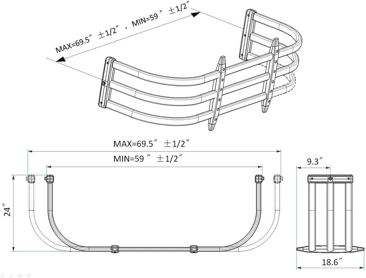 Truck Bed Extender for Pickup Truck I226