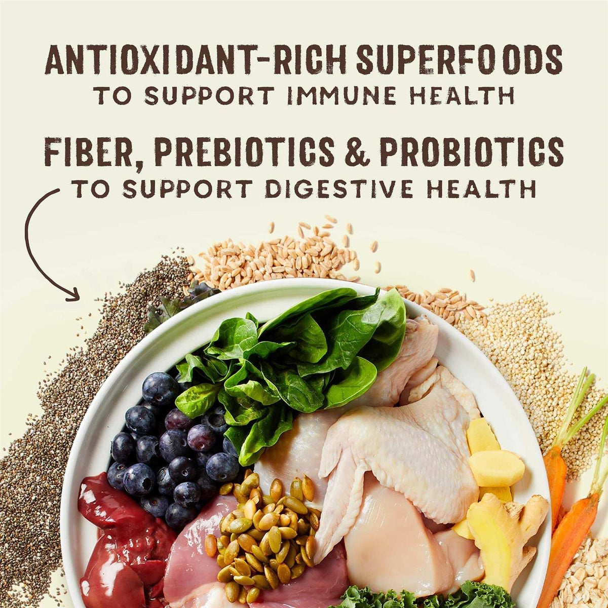 Chicken & Duck Recipe with Superfoods P91720
