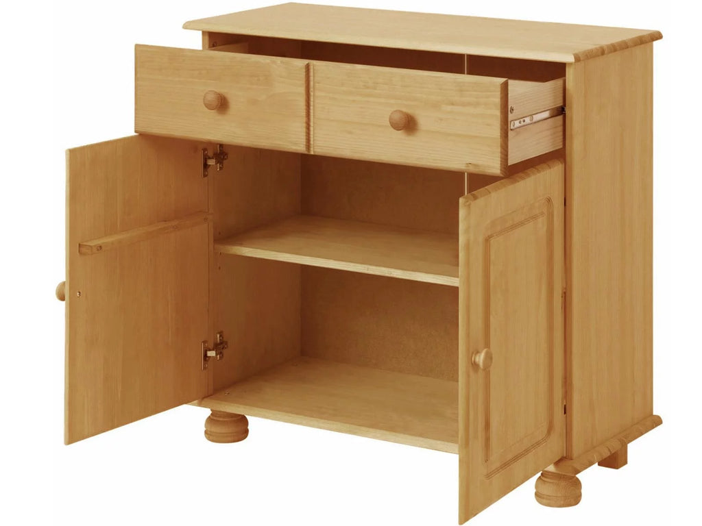 Stained Brown Sideboard with 1 Drawer and 1 Cabinet R5945