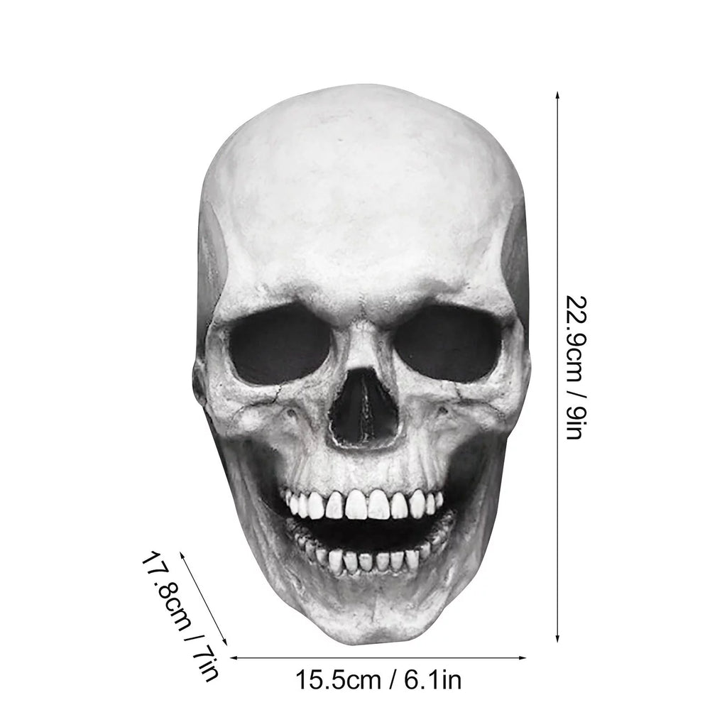 Full Head Skull Helmet Movable Jaw K606