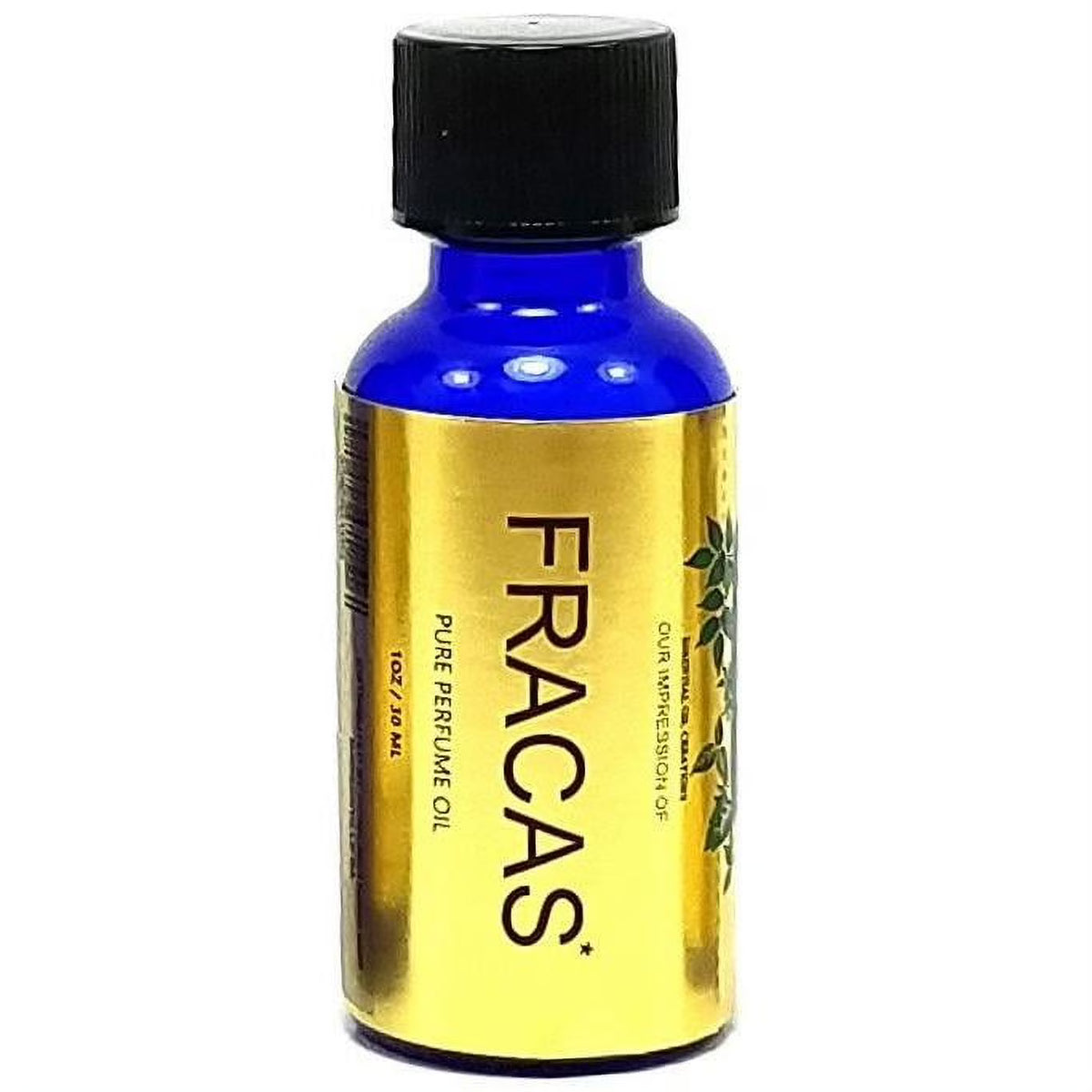1oz Perfume Oil, Blue Glass Bottle W486609
