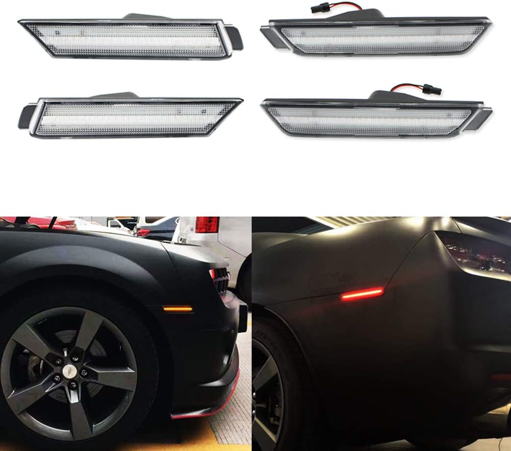 Smoked Lens Front Rear Side Marker Lights Pack of 2 H186141