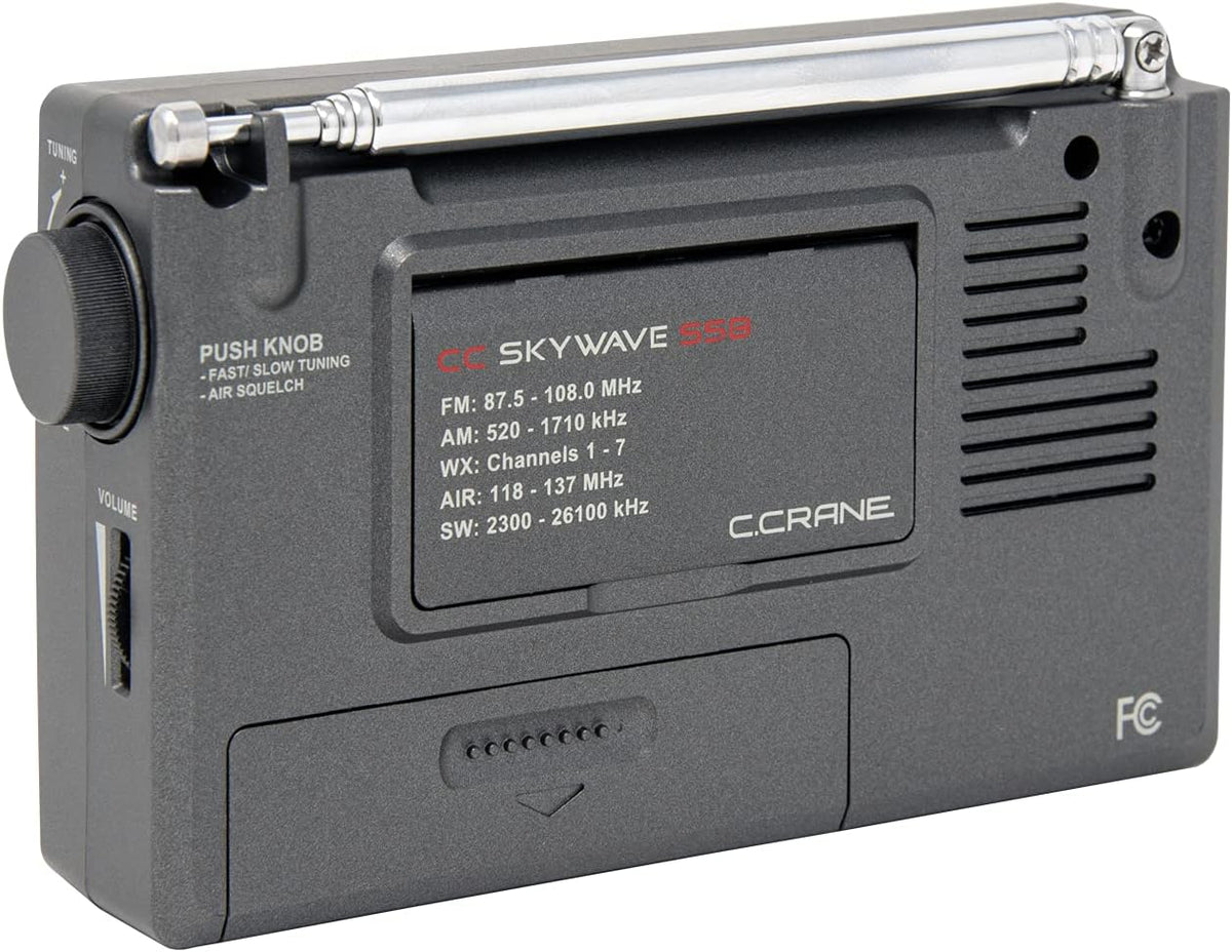 AM FM Shortwave NOAA Weather Radio with AC Adapter S448