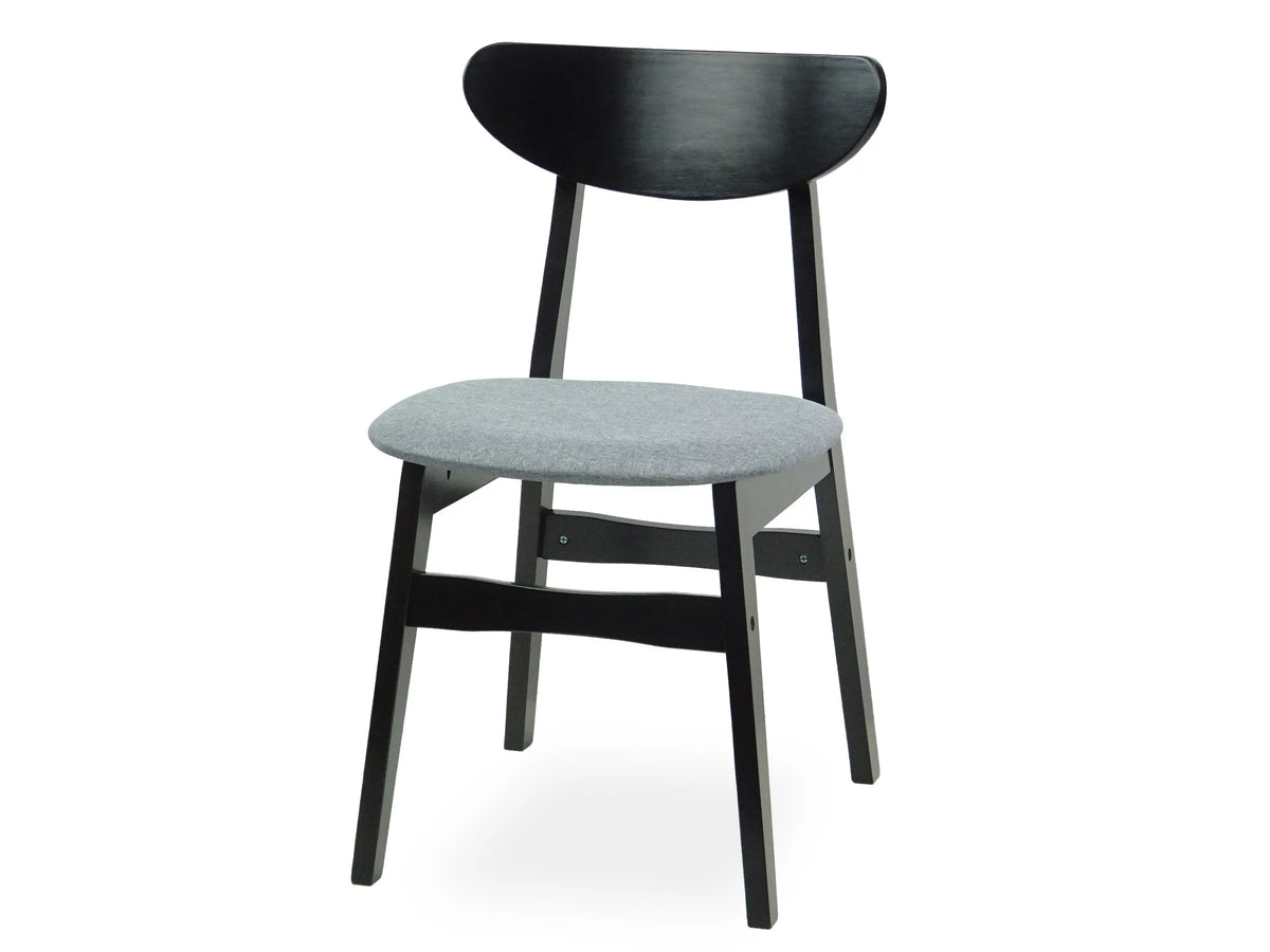 Set of 6 Padded Seat Chairs and Extendable Dining Table M760233