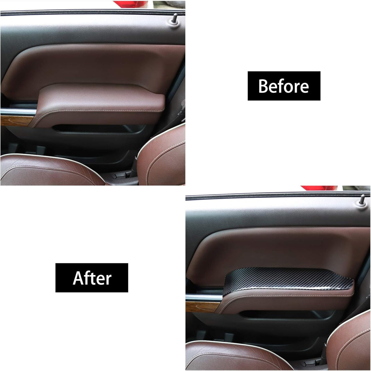 ABS Door Handle Armrest Trim Cover 4 pcs H803564