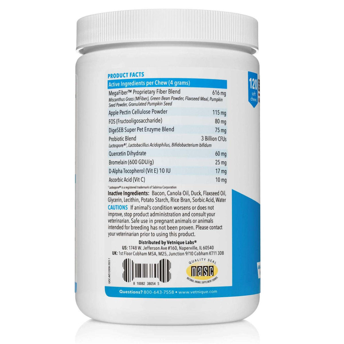 Anal Gland Soft Chews for Dogs B2268