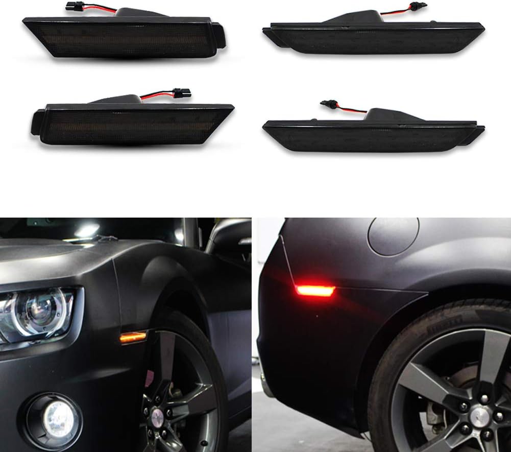 Smoked Lens Front Rear Side Marker Lights Pack of 2 H186141