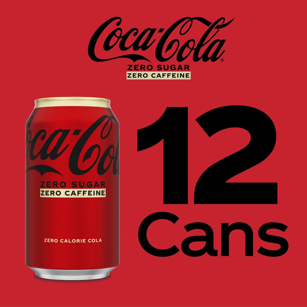 Zero Caffeine-Free Soda, 12 Fl Oz (pack of 12) E497673