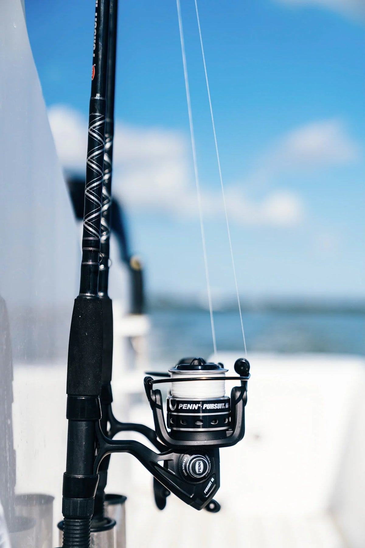 7' 1-Piece Spinning Fishing Rod and Reel Combo I985037