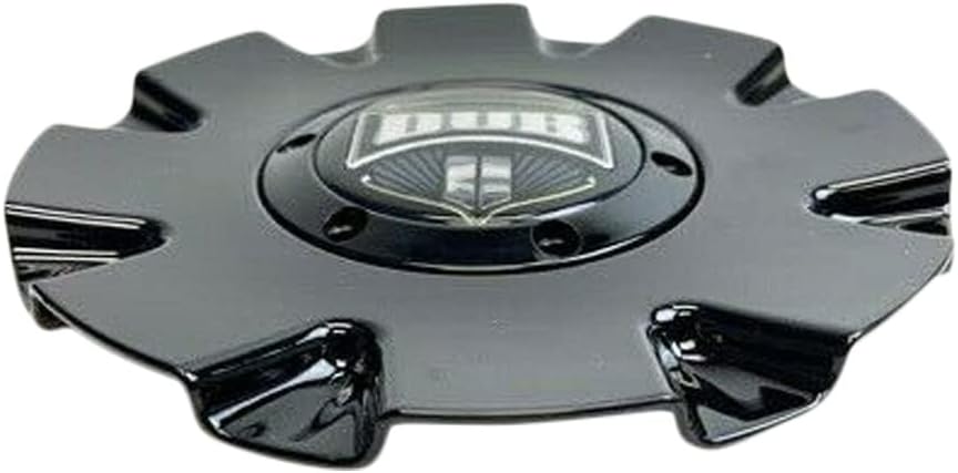 Gloss Black Wheel Center Cap with Screws Y7905