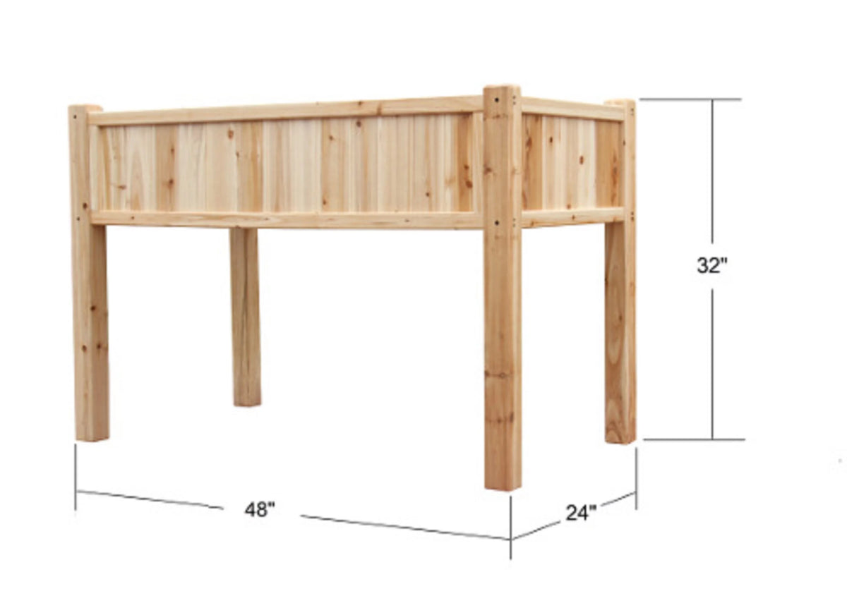 Cedar Elevated Garden Bed K827