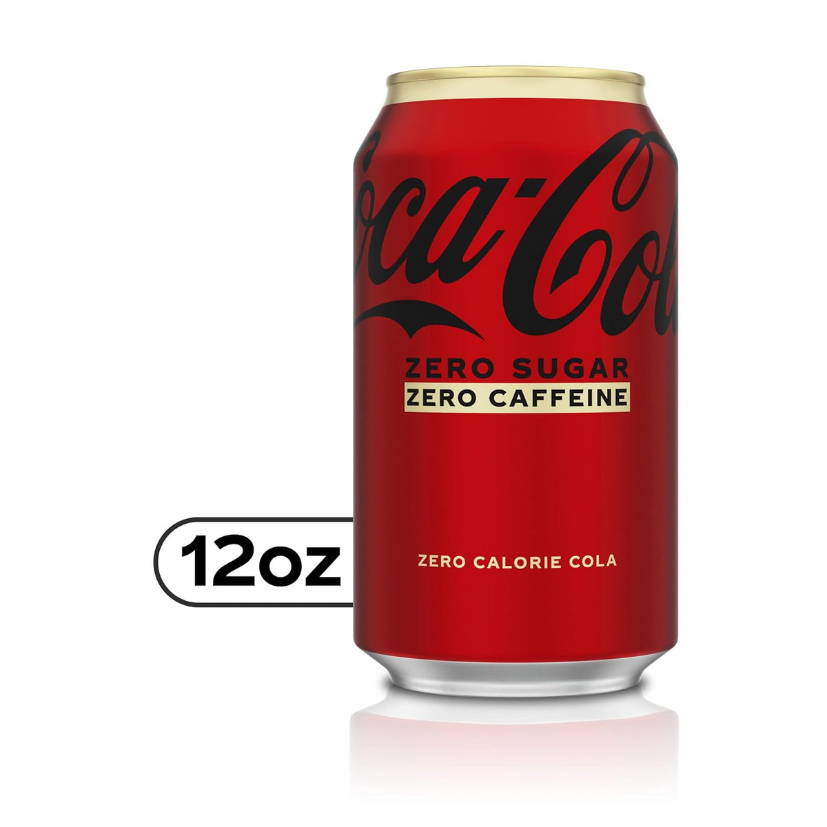 Zero Caffeine-Free Soda, 12 Fl Oz (pack of 12) E497673