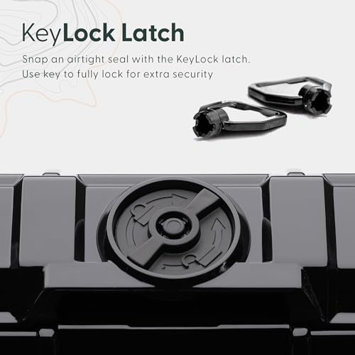 Green Waterproof Dry Box Protective Case Q7728