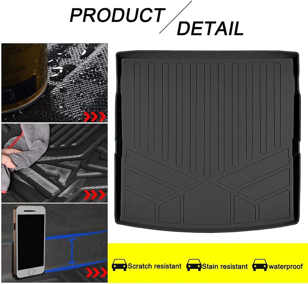 Heavy Duty Rubber Cargo Mat and Trunk Liner Pack of 2 K271368