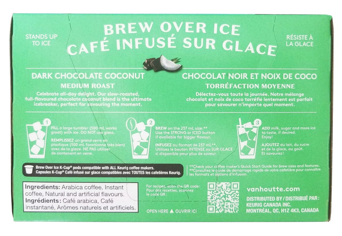 Dark Chocolate Coconut Medium Roast Coffee 10 K-Cups H96686