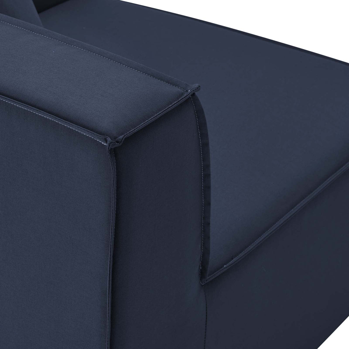 5-Piece Upholstered Sectional Sofa in Navy J911856