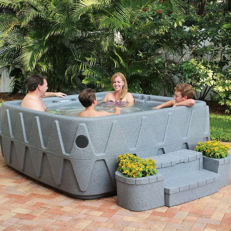 5-Person Lounger with 29 Jets B527820