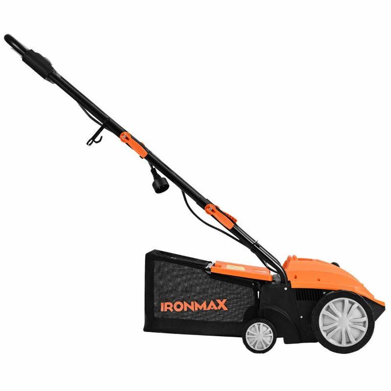 Corded Electric Lawn Mower Scarifier and Dethatcher V15583