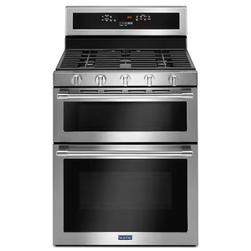6.0 cu. ft. Double Oven Gas Range with True Convection E97907