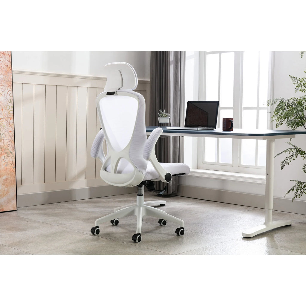 Blue Mesh Swivel Office Chair F7038