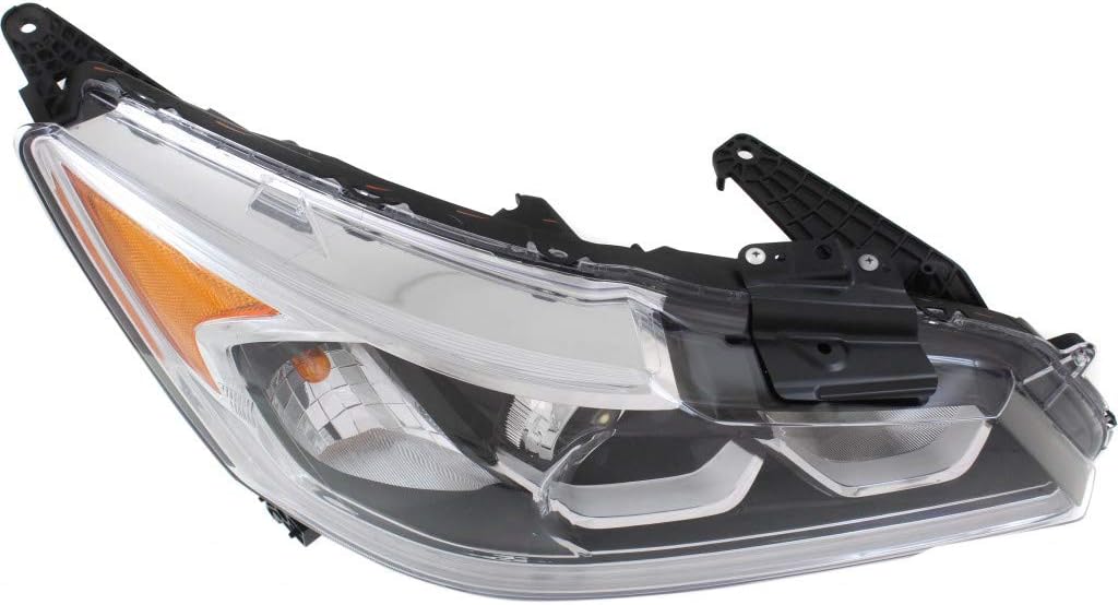 Passenger Side Halogen Headlight Assembly for Honda Accord 2016 2017 B440020