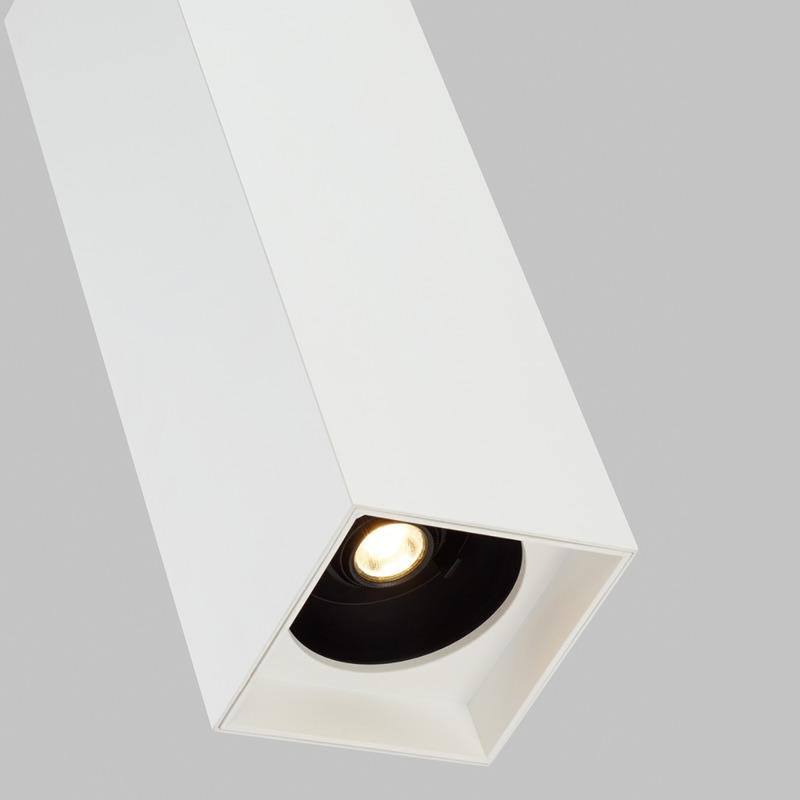 Matte White LED Flush Mount V267