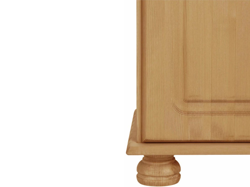 Stained Brown Sideboard with 1 Drawer and 1 Cabinet R5945