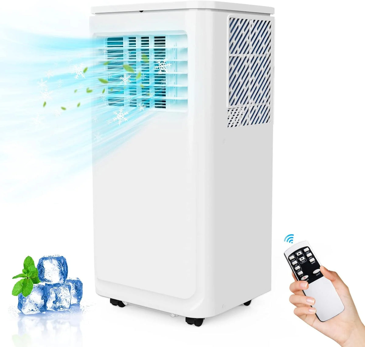 10000 BTU Portable Indoor Air Conditioner with Remote Control R107592