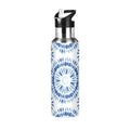 20 OZ Stainless Steel Vacuum Insulated Water Bottle with Straw Lid G4473