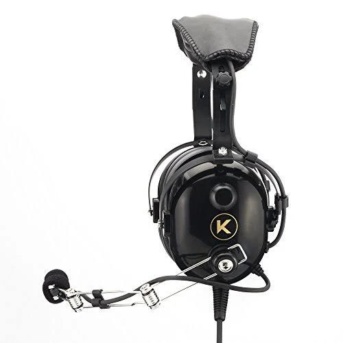 Black PNR Pilot Aviation Headset G775