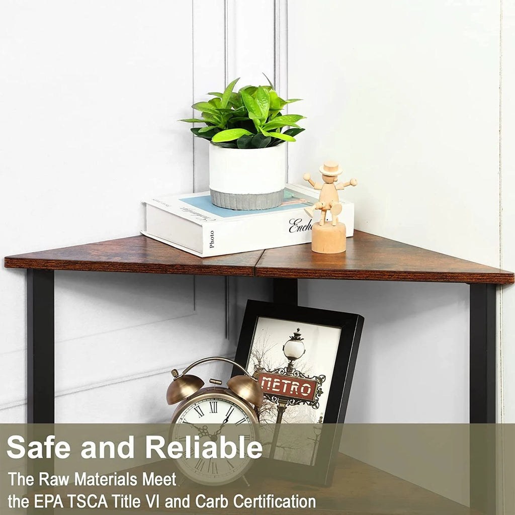 3 Tier Corner Bookshelf D693