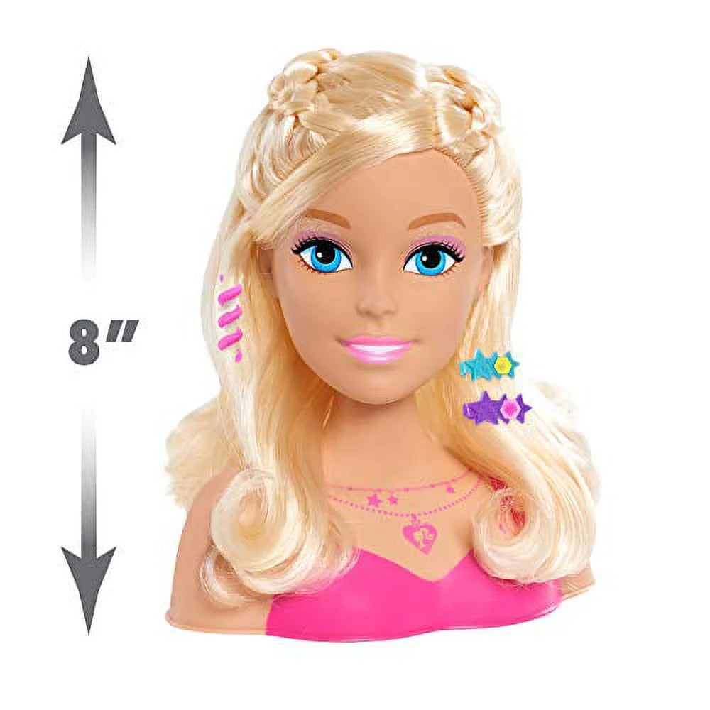 Blonde 8-Inch Styling Head with 20 Pieces Styling Accessories N684