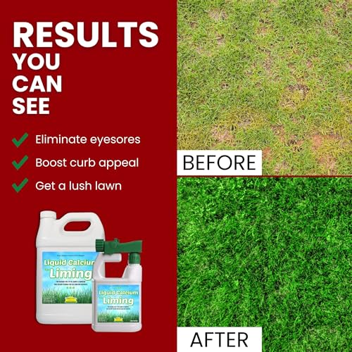 Natural Liquid Calcium Concentrate for Lawn, Garden, Plants - 1 Gallon O83187