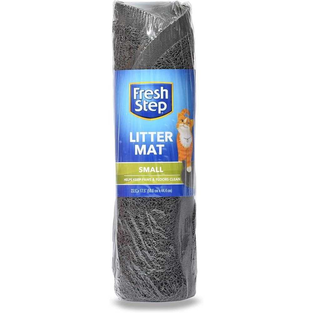 Grey Cat Shaped Litter Trapper Mat P175501