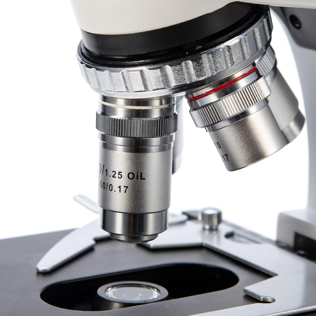 40X-2500X Magnification Trinocular Compound Lab Microscope S747933