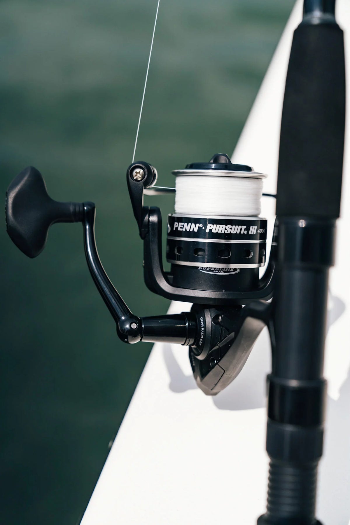 7' 1-Piece Spinning Fishing Rod and Reel Combo I985037
