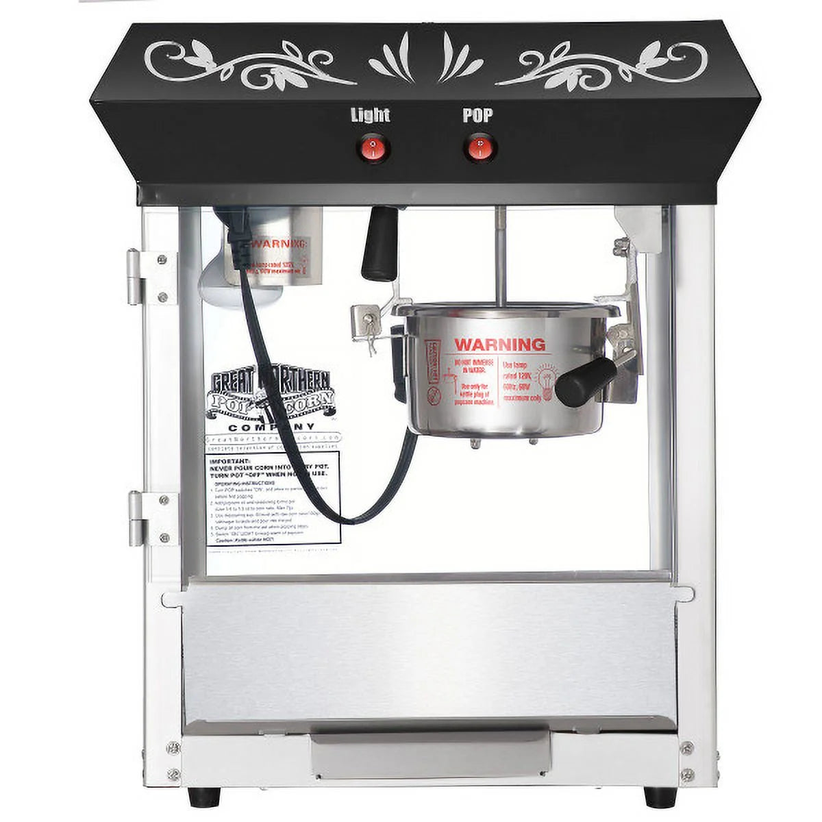 6oz Countertop Popcorn Machine, Black R142433