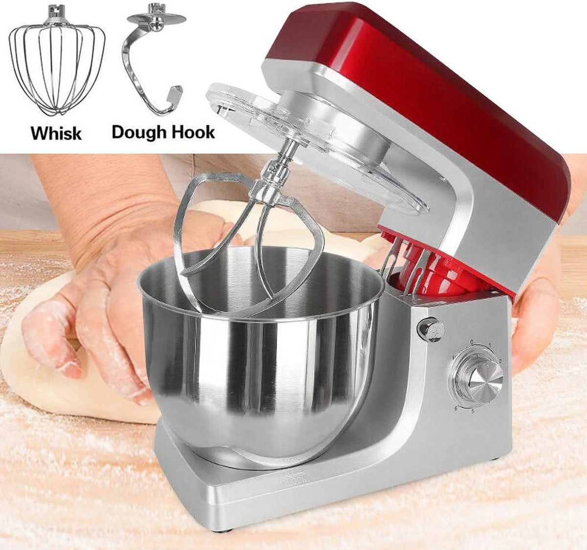 7L Stainless Steel Commercial Stand Mixer Q93453