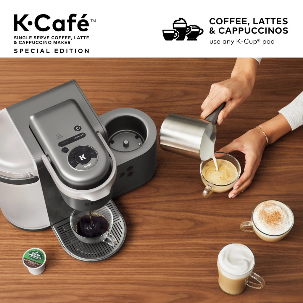 Single Serve Coffee Latte and Cappuccino Maker W242