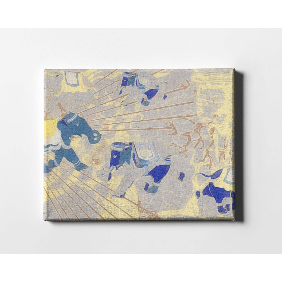 Multi-Color Matte Canvas D877