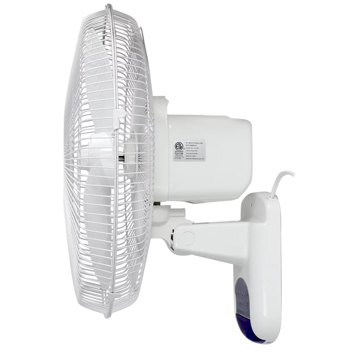 16 Pedestal Wall Fan White Z28667