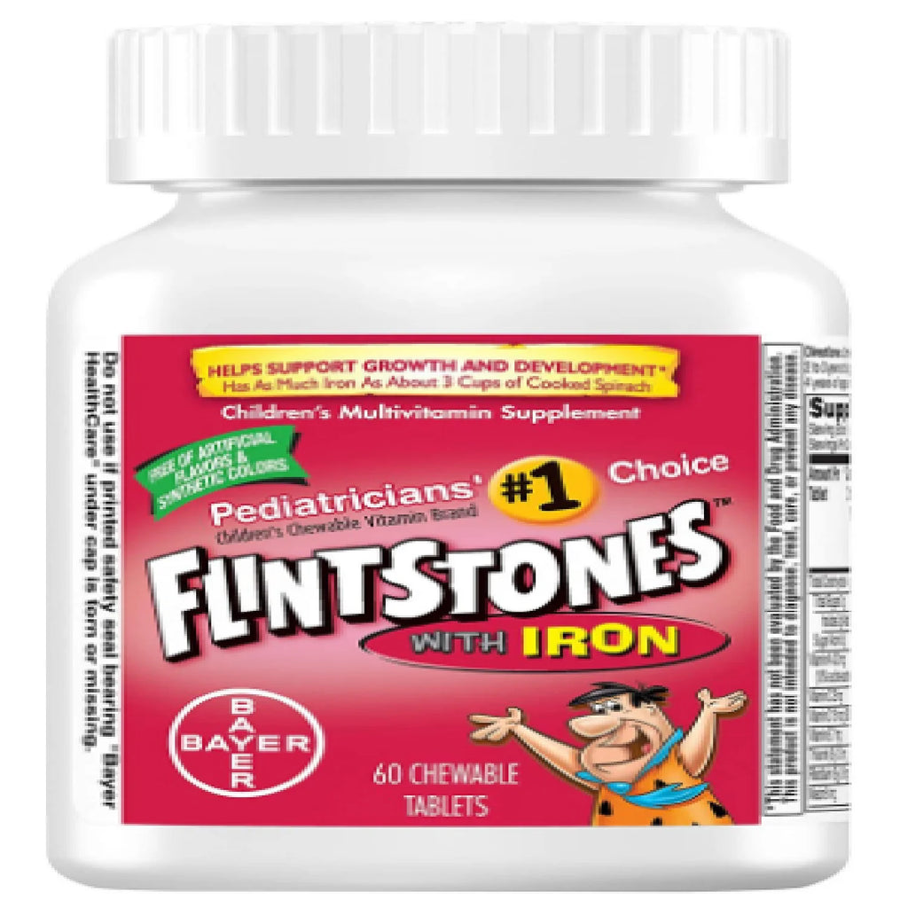 Children's Multivitamin with Iron Chewables, 60 ct, 3 pack O957209