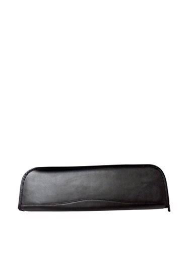 Leather Travel Tie Case - Black L13885