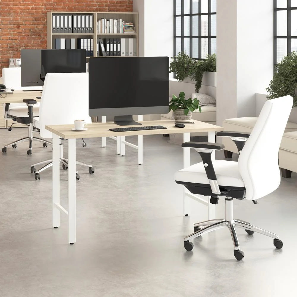 48W x 24D Computer Desk with Metal Legs P6940