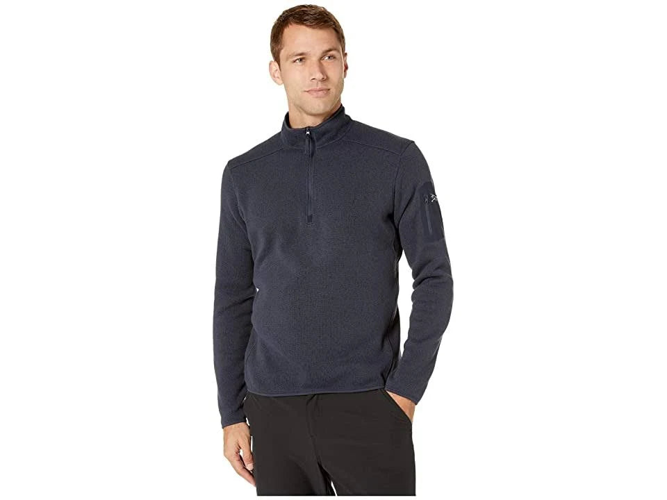 XXL Heather Half Zip Sweater P3888