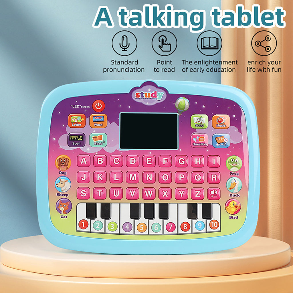 Kid Tablet Toddler Learning Pad Educational Toys X93317