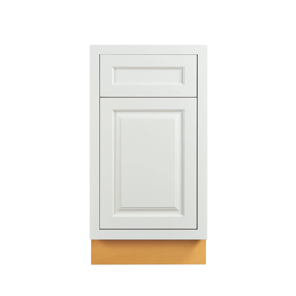 White Inset Raised Panel Base Cabinet N967042